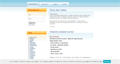 Desktop Screenshot of gotowe-smsy.zarty.biz